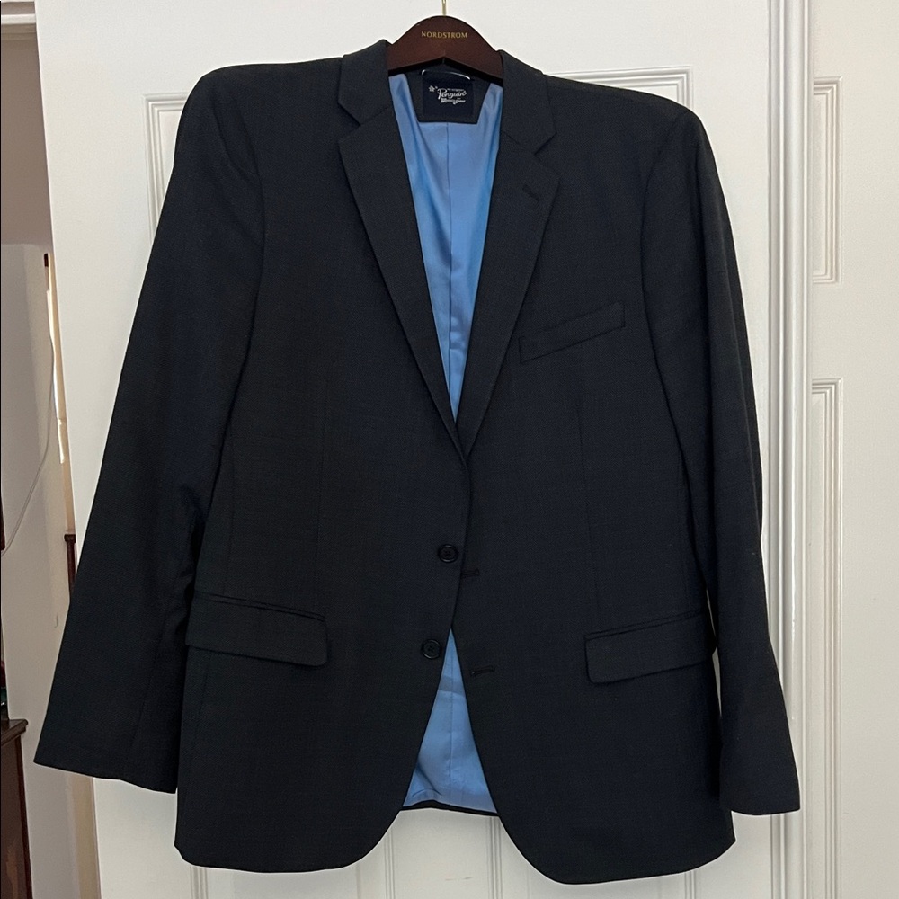 Original Penguin Black Blazer with Blue Lining